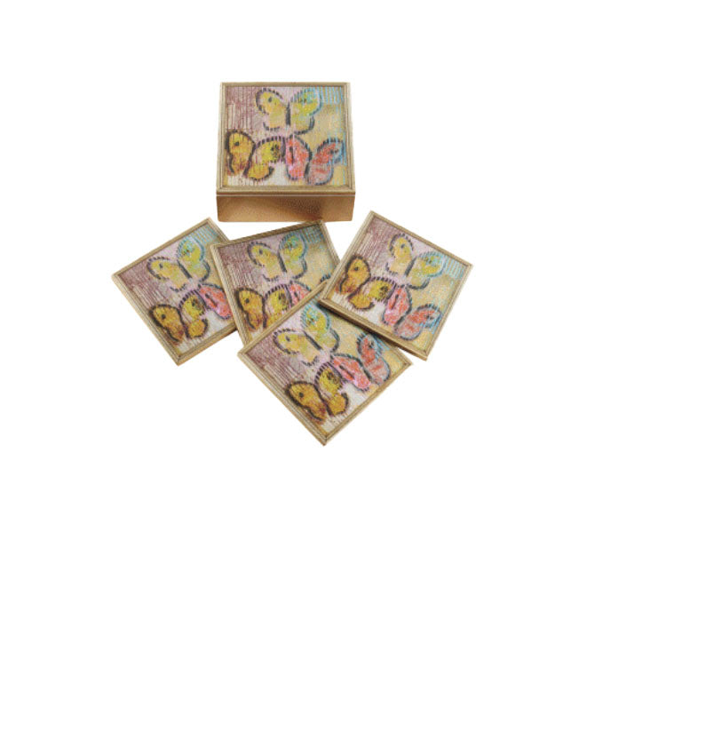 Bubbly Butterfly Coaster Box Set