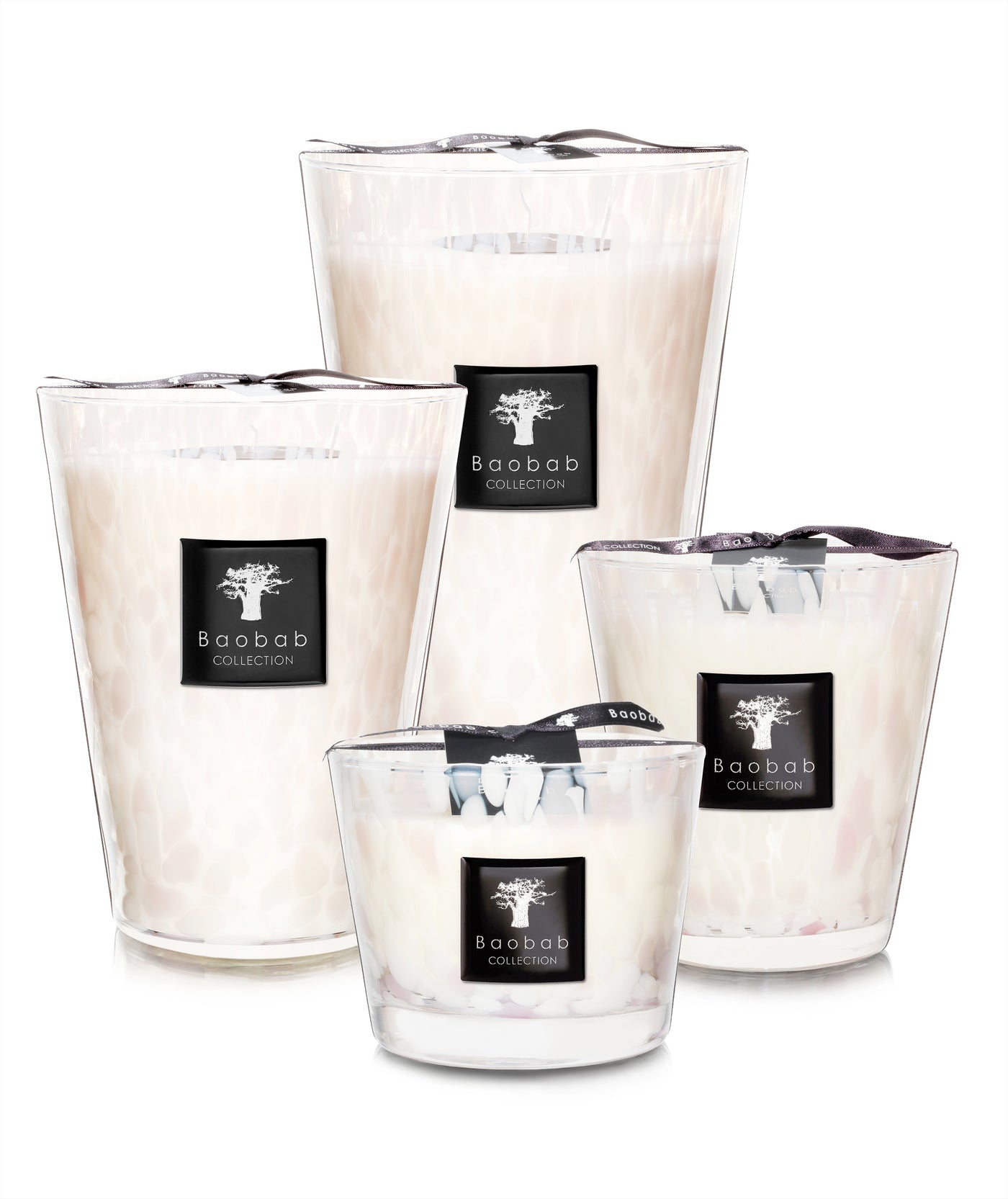 White Pearls Scented Candles