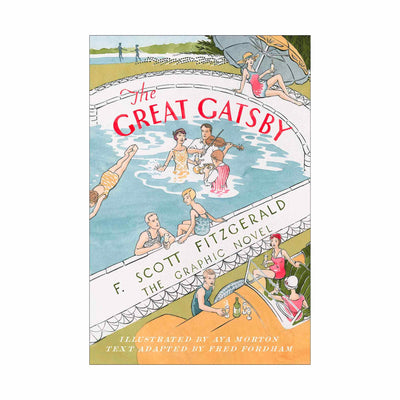 The Great Gatsby: The Graphic Novel , INGRAM, Books- Julia Moss Designs