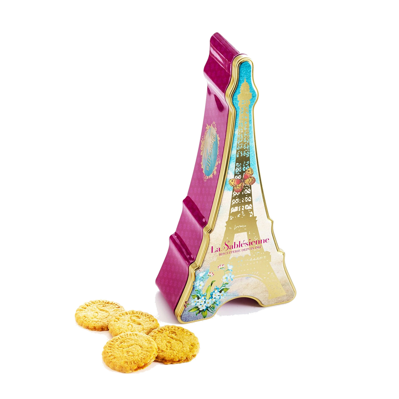 Eiffel Tower Shortbread Cookies