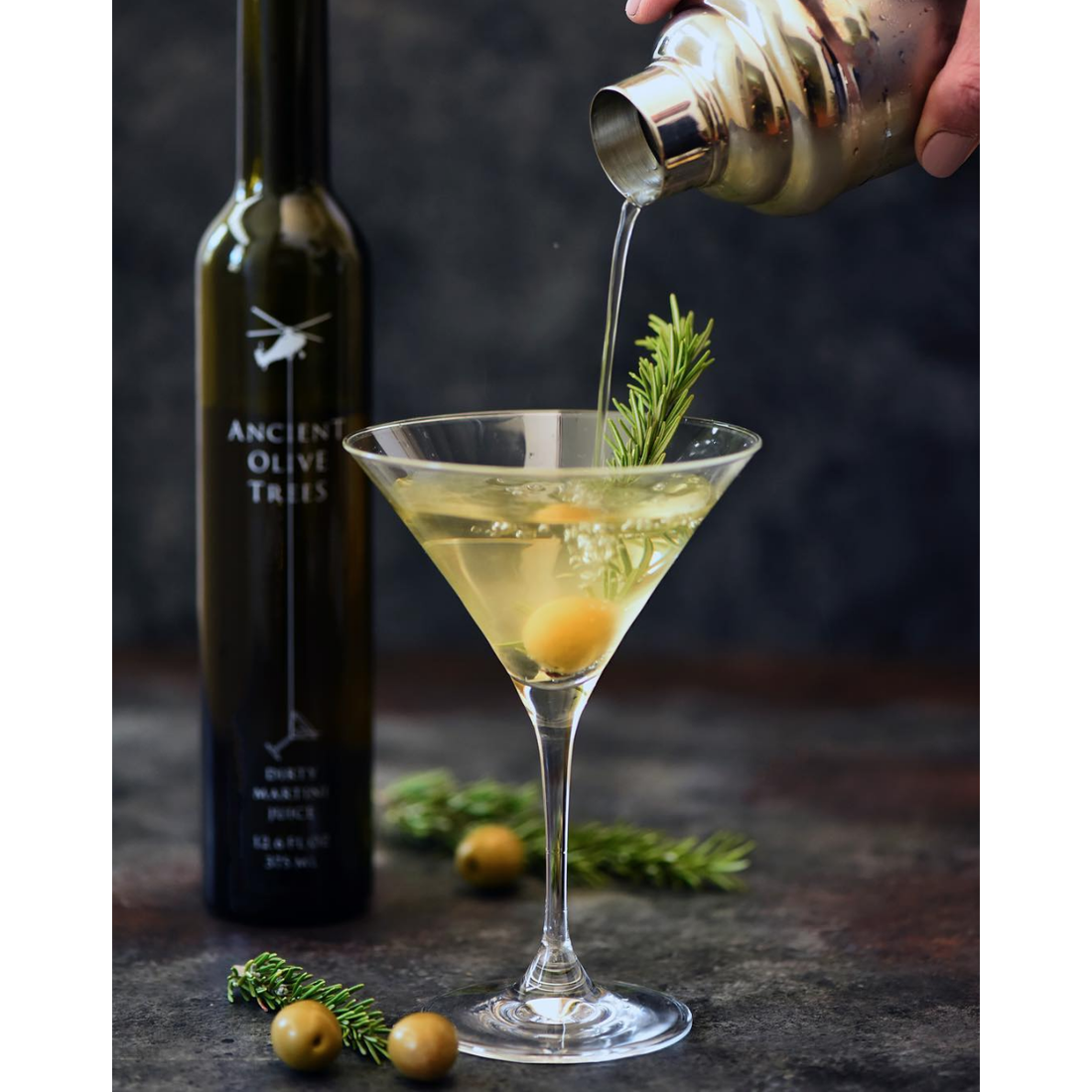 Dirty Martini Juice by Ancient Olive Trees | Julia Moss Designs
