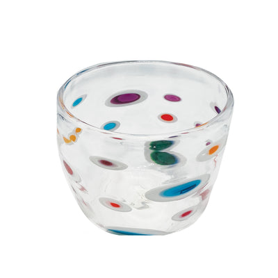 Polka Dots Glass Bowl