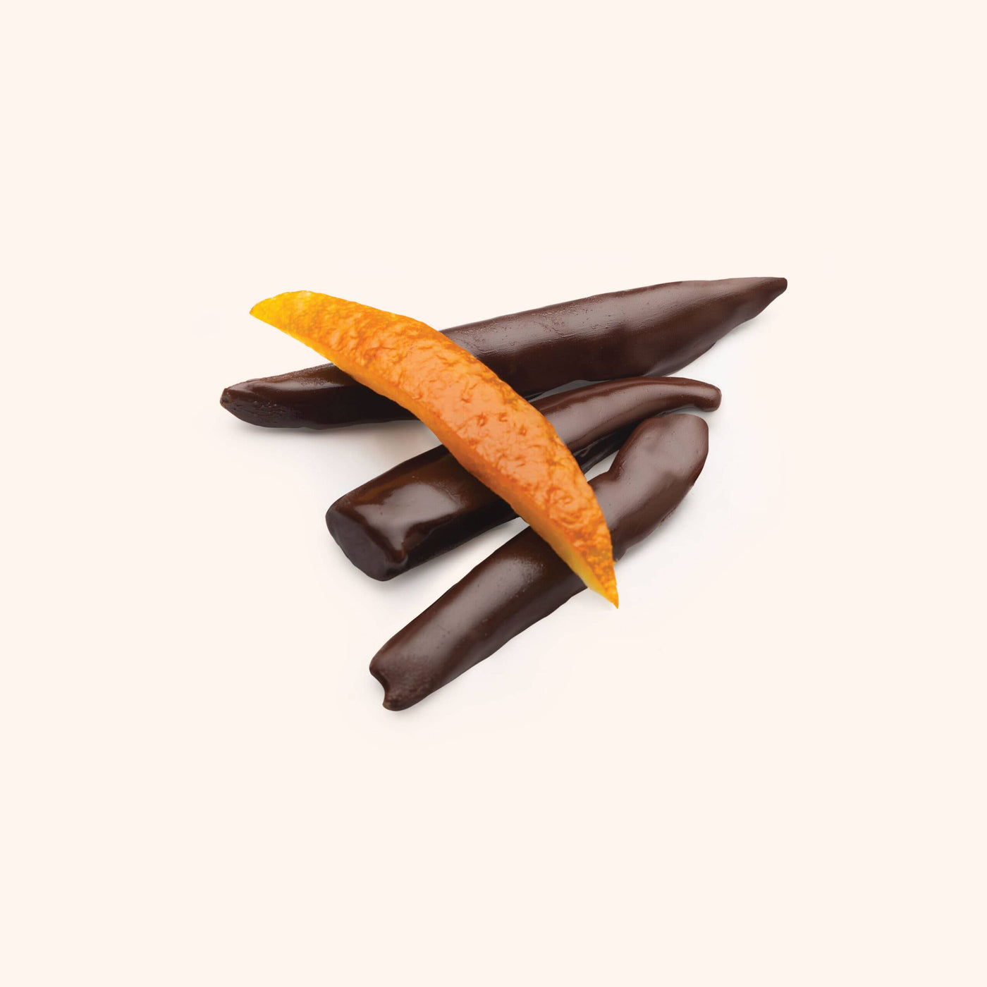 Red Orange Peels and Dark Chocolate