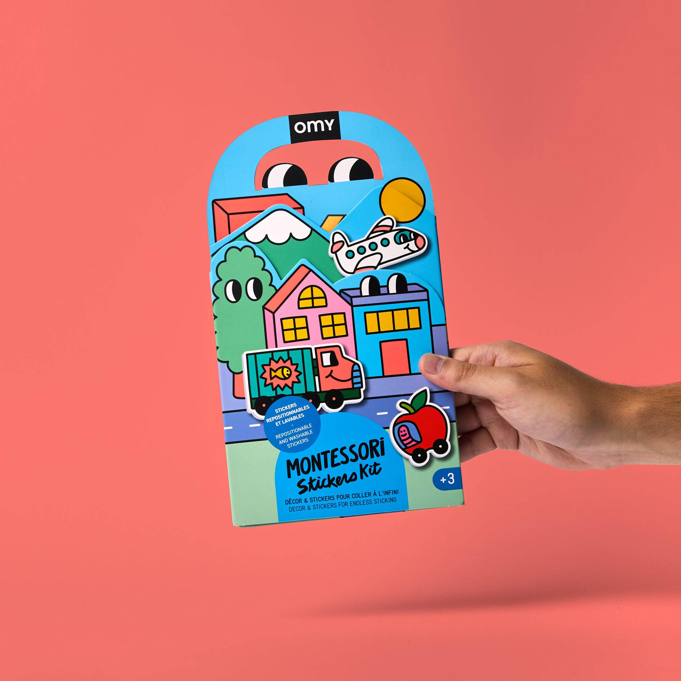 Vroom Vroom Montessori Sticker Kit