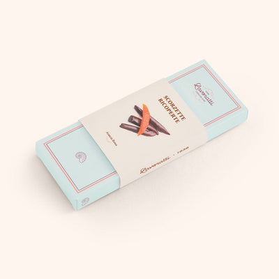 Red Orange Peels and Dark Chocolate