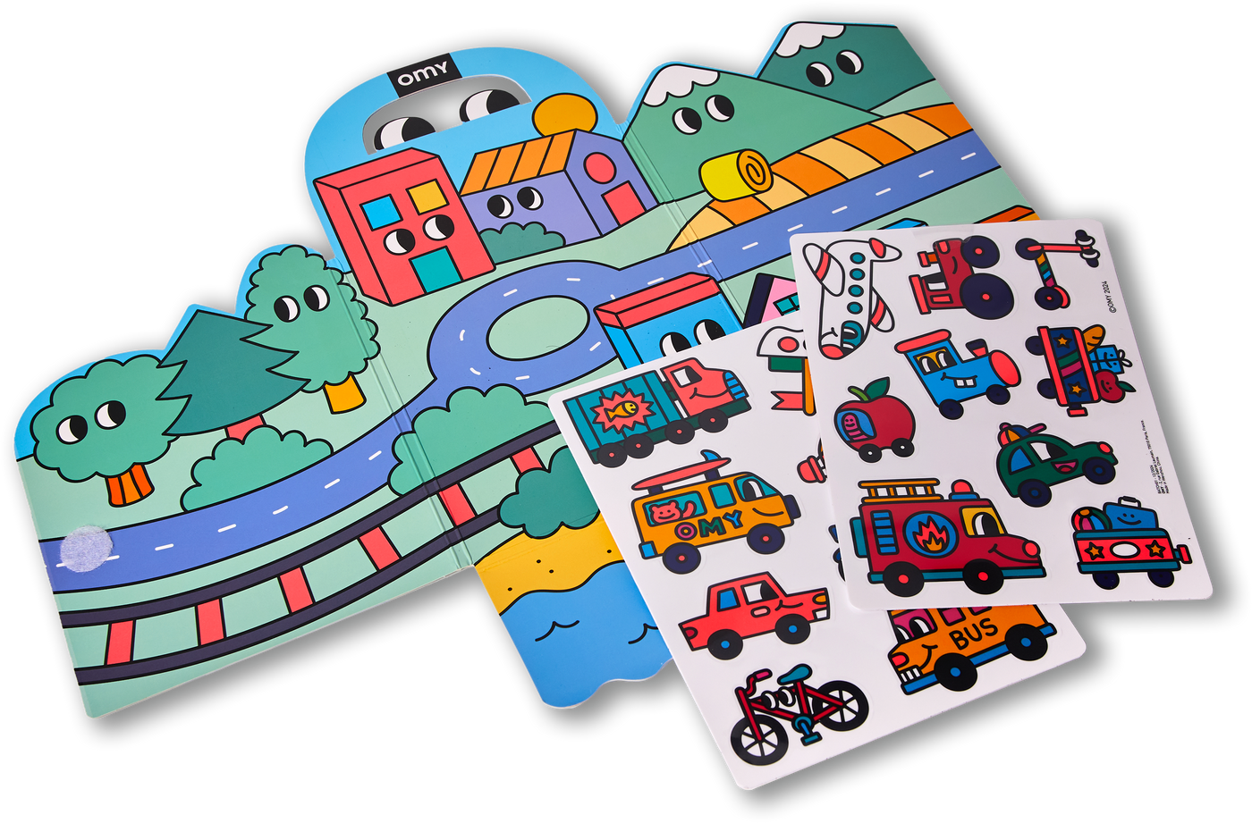 Vroom Vroom Montessori Sticker Kit