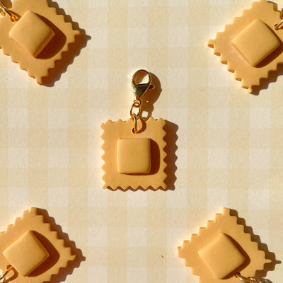 Ravioli Bag Charm
