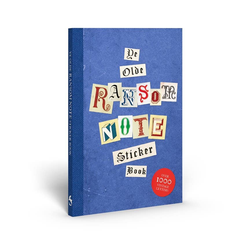Ye Olde Ransom Note Sticker Book – Julia Moss Designs