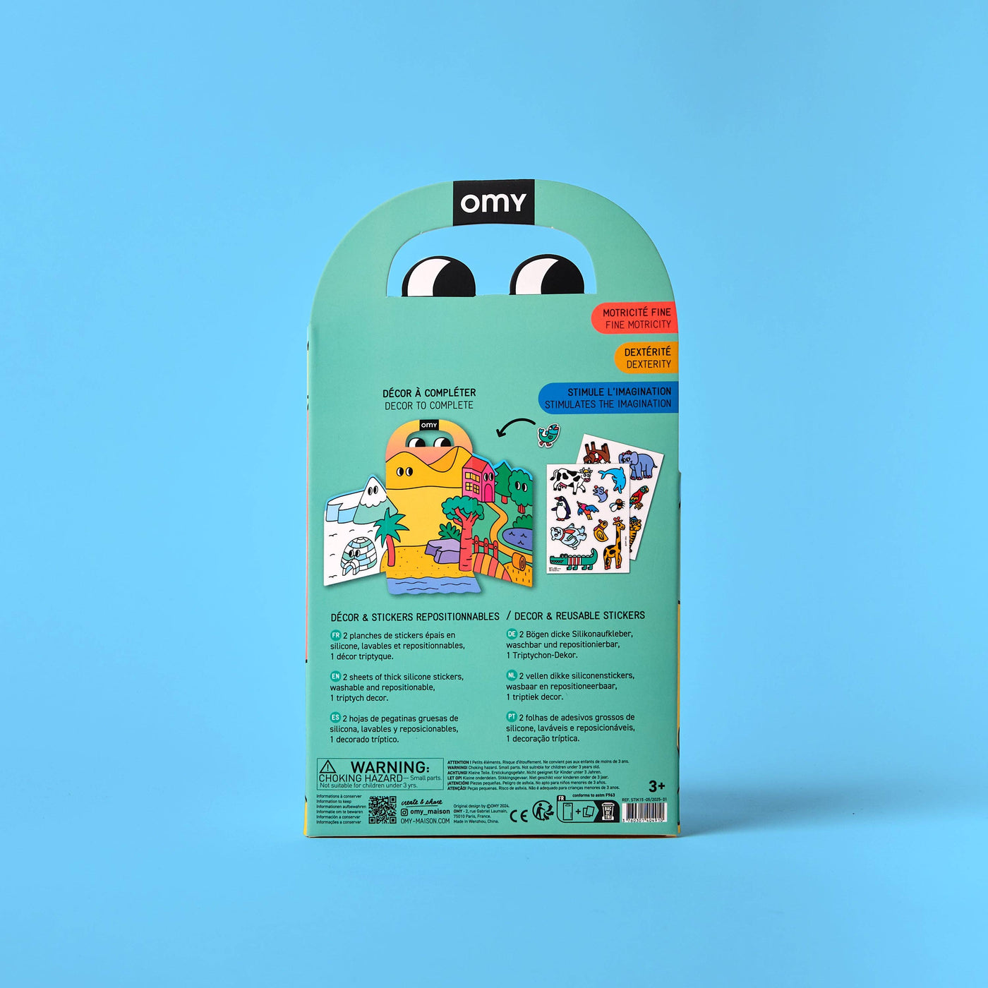 Animals Montessori Sticker Kit