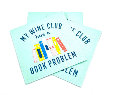 Book Club Cocktail Napkins | My Wine Club