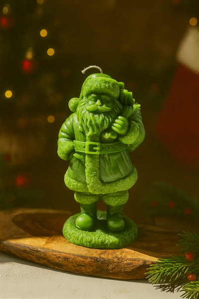 Christmas Santa Claus Candle
