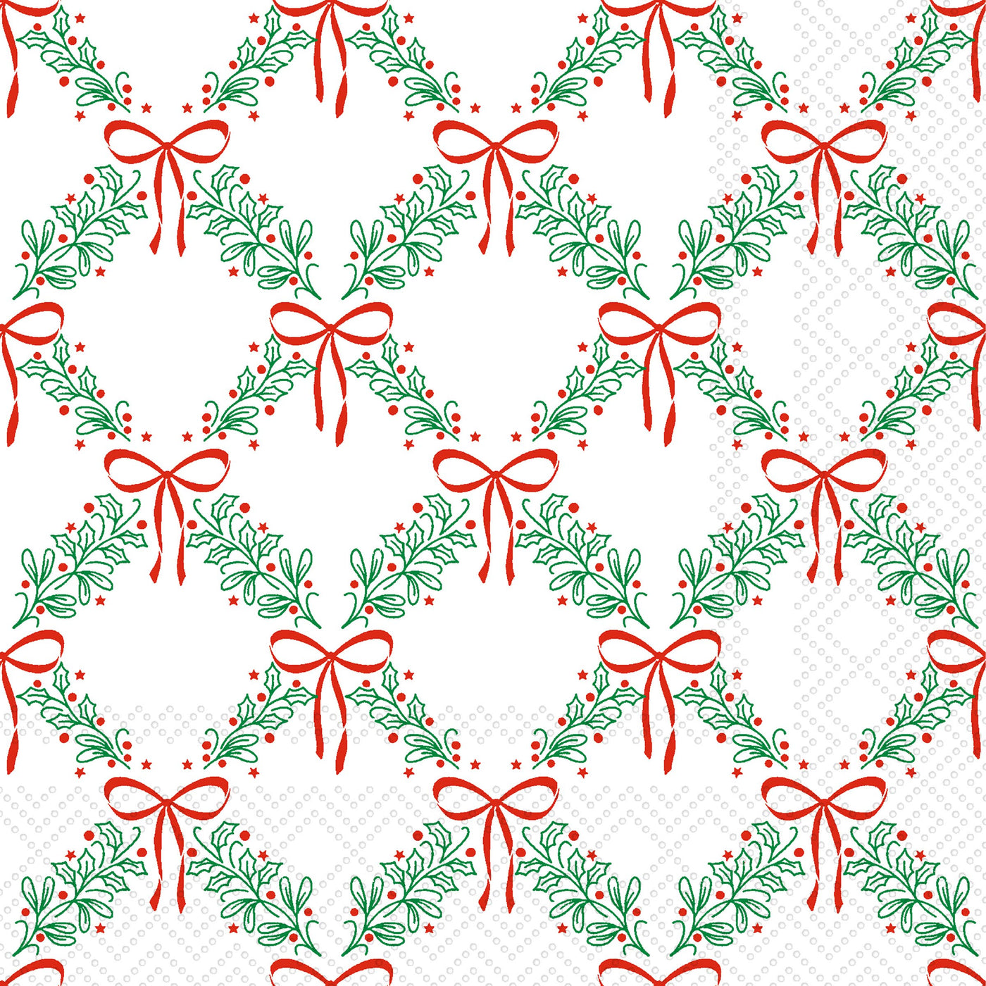 Madeleine Christmas Paper Cocktail Napkins