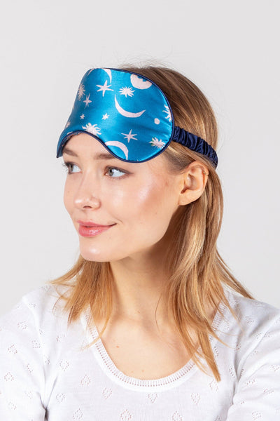 The Night Sky Silk Eye Mask