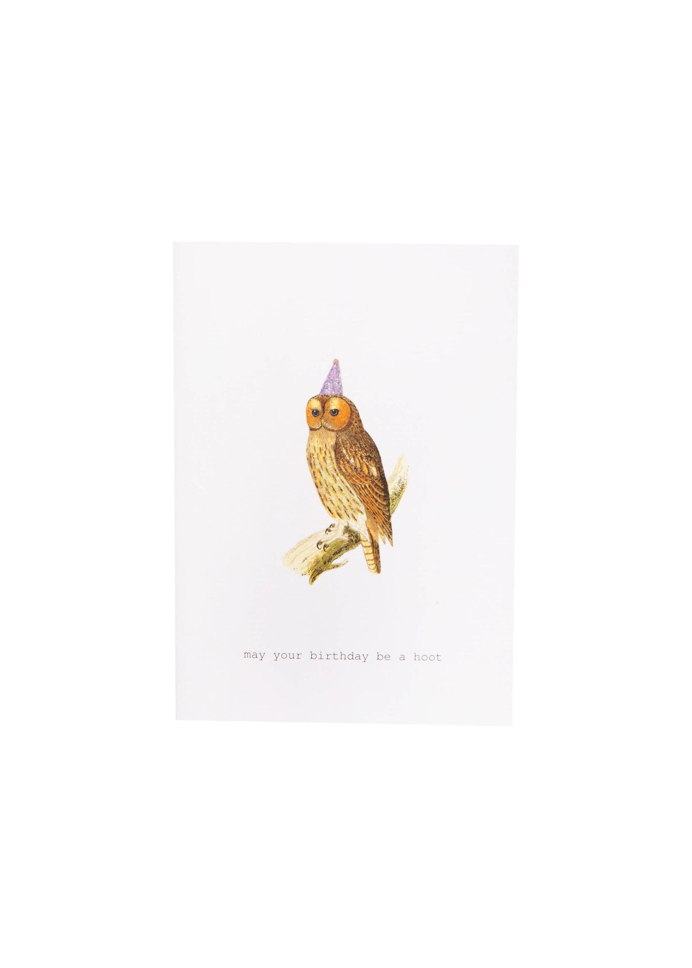 Birthday Hoot Greeting Card
