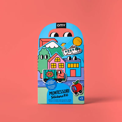 Vroom Vroom Montessori Sticker Kit