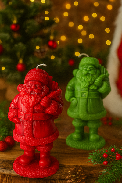 Christmas Santa Claus Candle