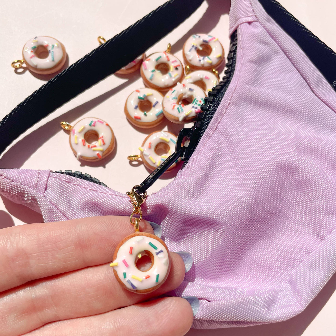 Donut Bag Charm
