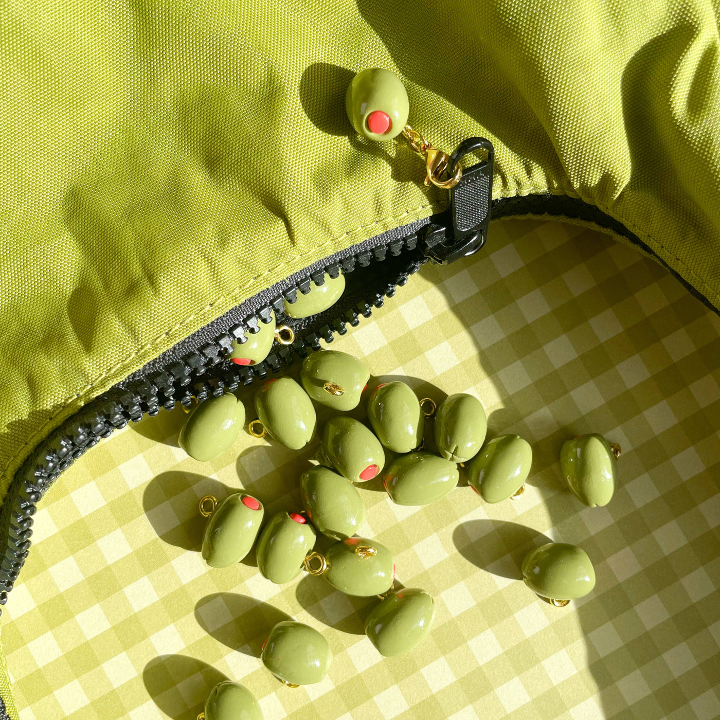 Olive Bag Charm