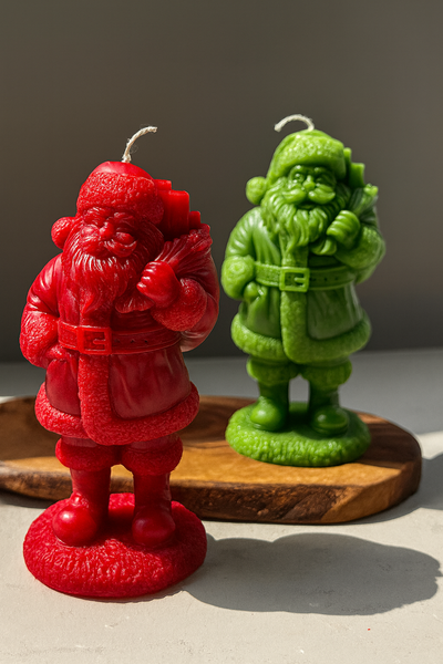 Christmas Santa Claus Candle