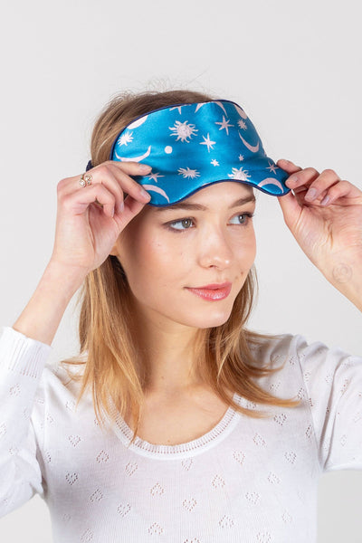 The Night Sky Silk Eye Mask