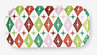 Holiday Cheers Melamine Tray