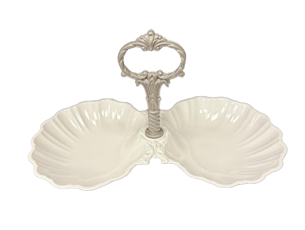 Julia Moss Designs Catchall-FDA White/Champagne