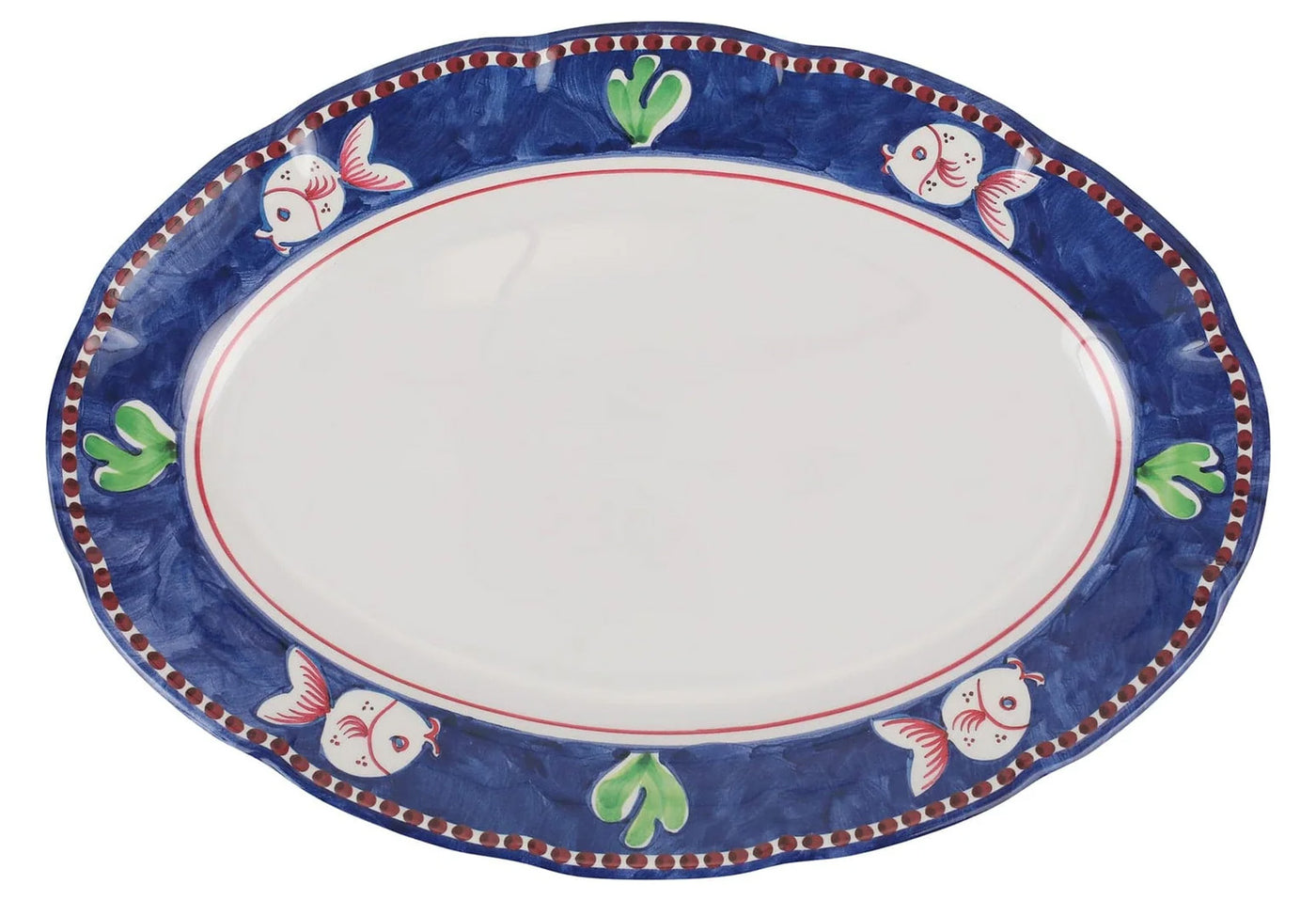 Melamine Campagna Pesce Oval Platter