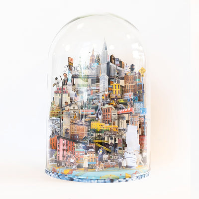 New York City Glass Globe