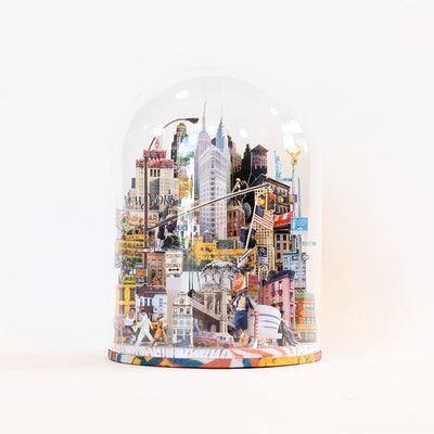 New York City Glass Globe