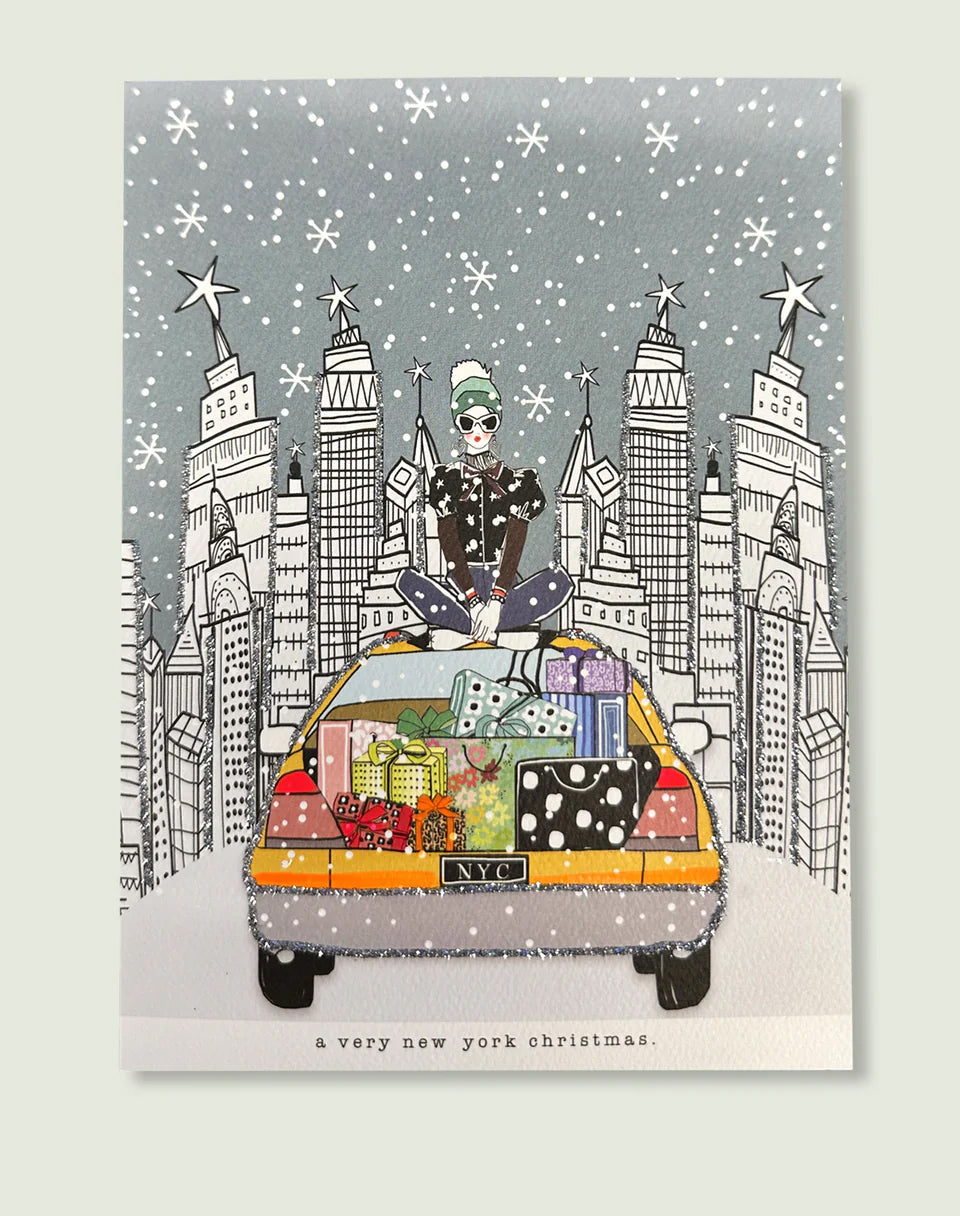 A Very New York Christmas Greeting Card