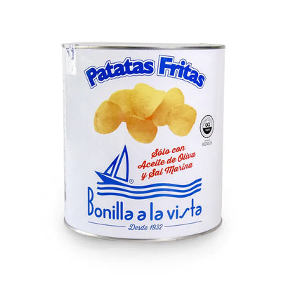 Bonilla Potato Chips-Can 275