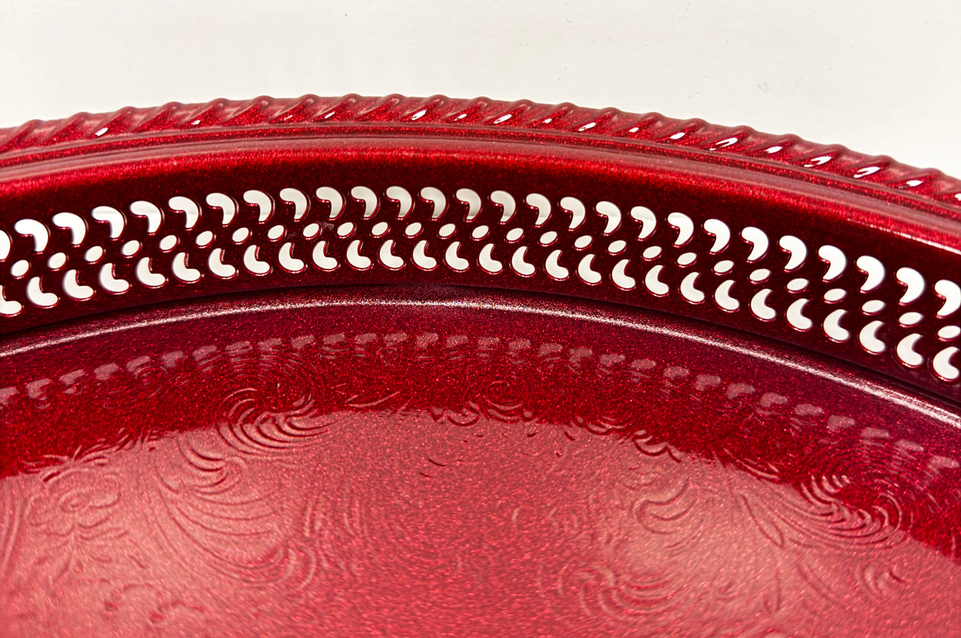 JMD Ruby Red Gallery Tray