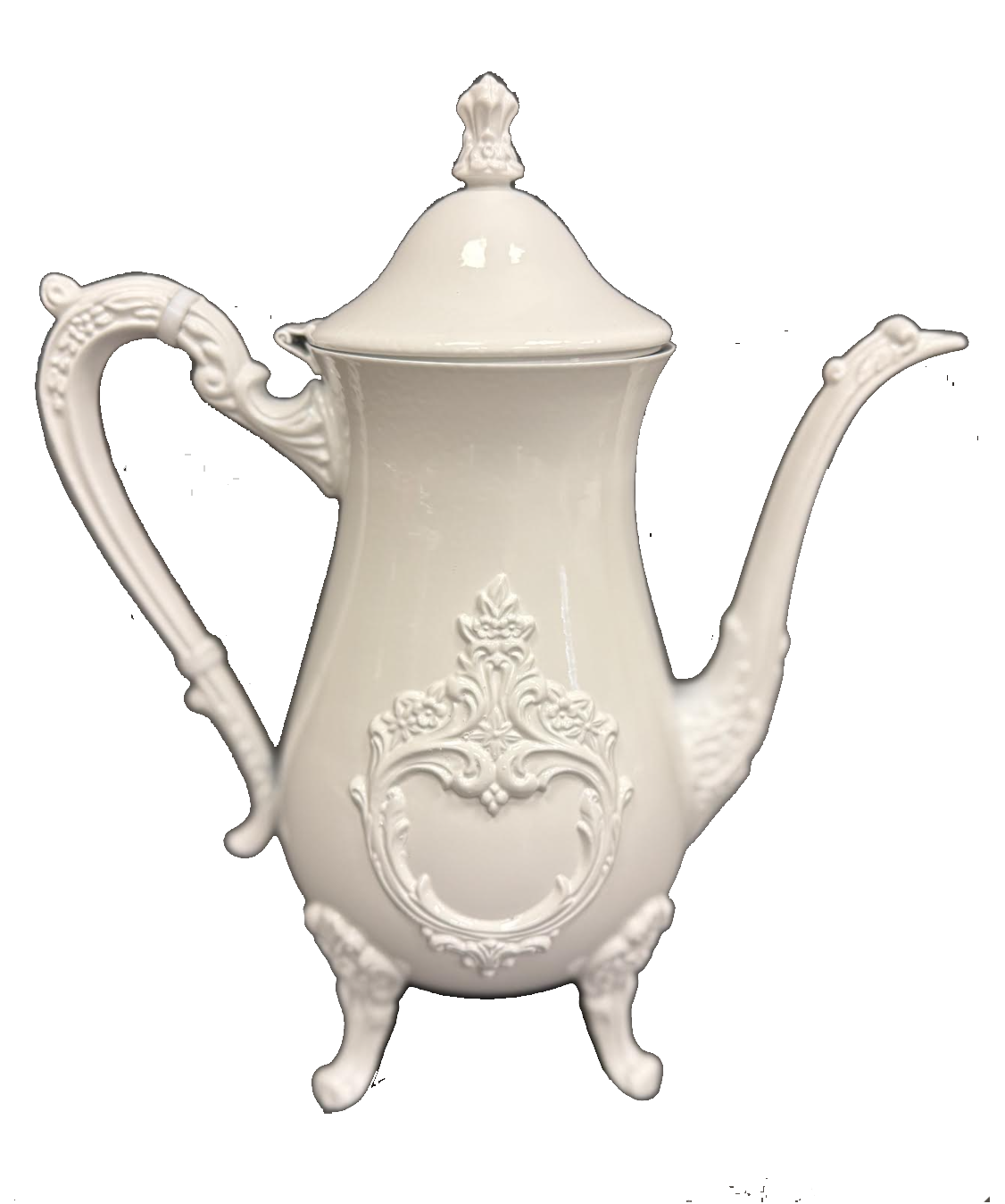 Julia Moss Designs Coffee Pot-FDA White