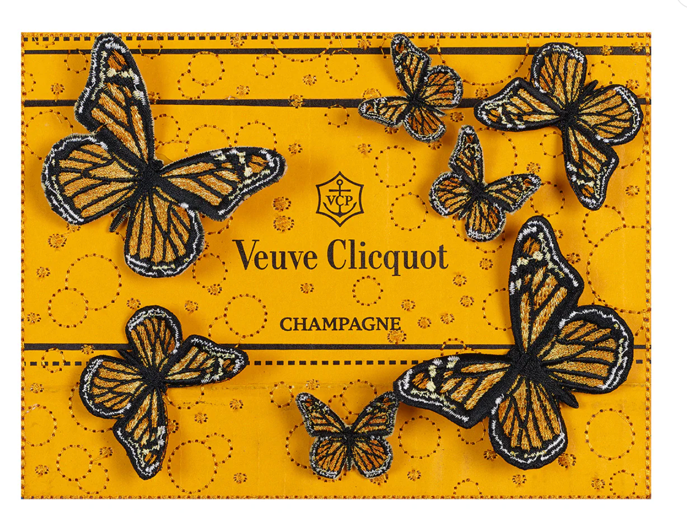 Veuve Clicquot Butterfly Swarm - 8x6
