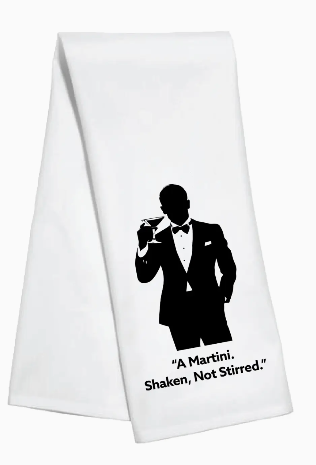 Shaken, Not Stirred Kitchen Towel