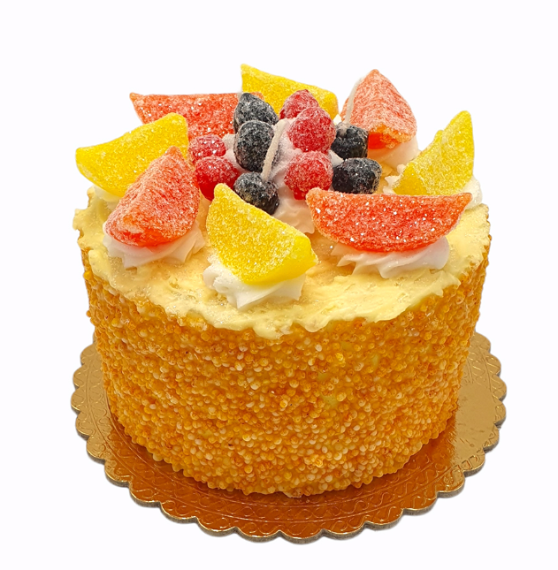 Fruit Torte Wax Candle