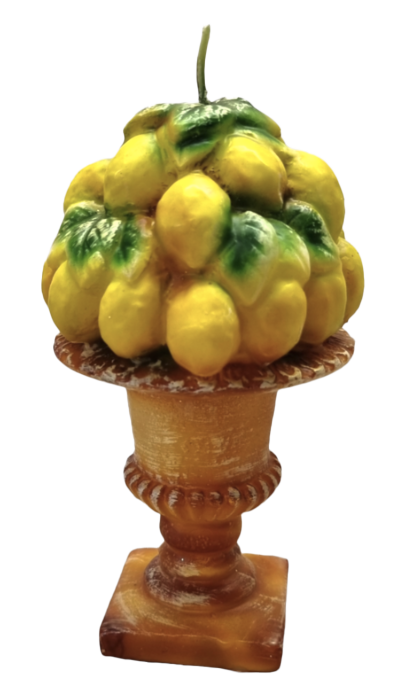 Lemon Vase Tree Wax Candle