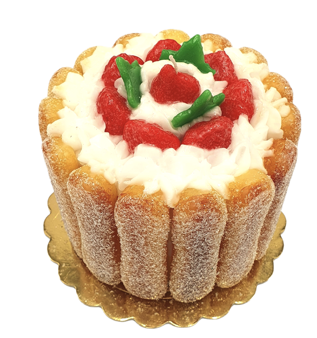 Strawberry Torte Wax Candle
