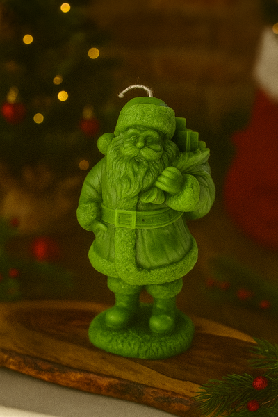 Christmas Santa Claus Candle