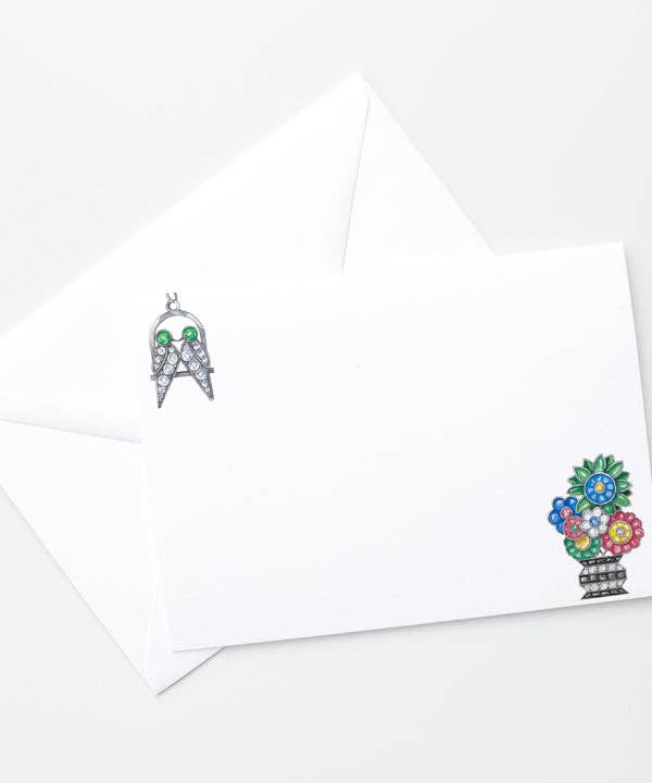 Watercolor Style Stationery