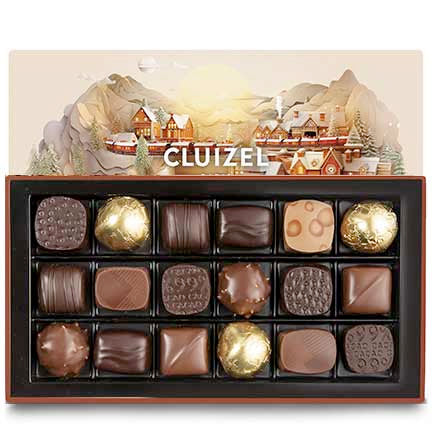 Holiday Chocolate Gift Box,18