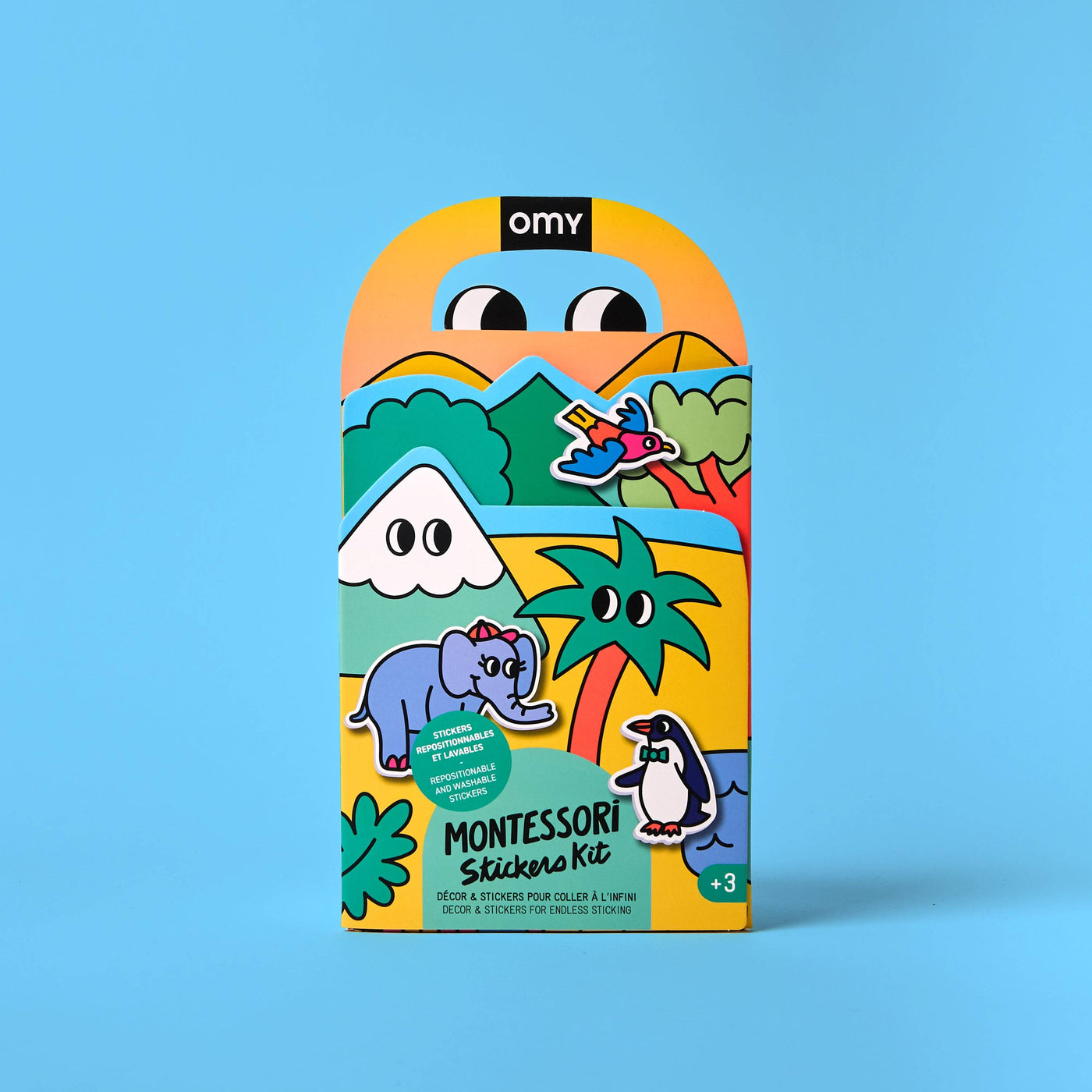 Animals Montessori Sticker Kit