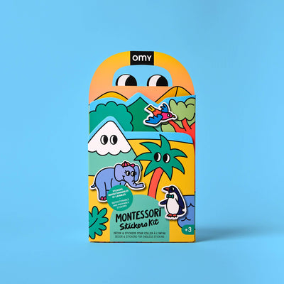 Animals Montessori Sticker Kit