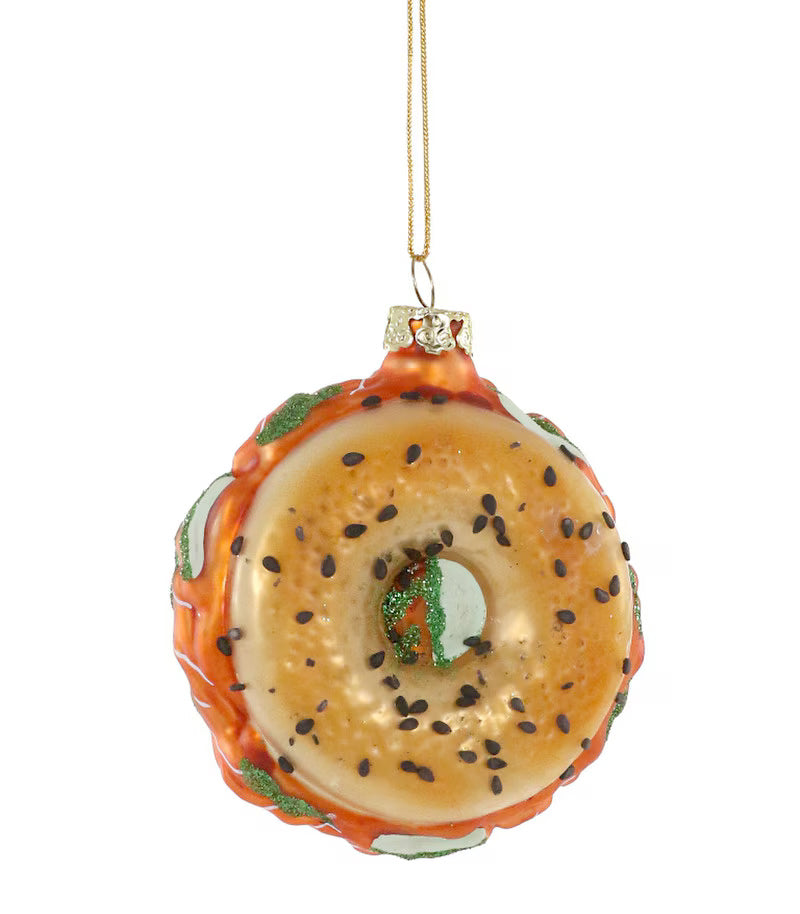 Bagel With Lox Ornament