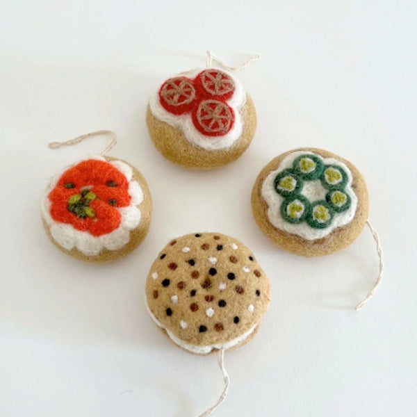 Bagel Box Ornament Set