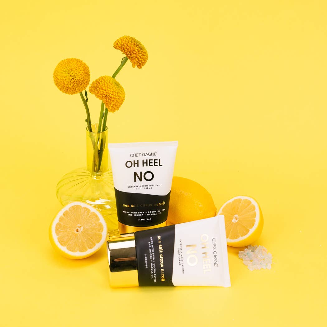 Oh Heel No - Sea Salt Citrus + Neroli Foot Crème
