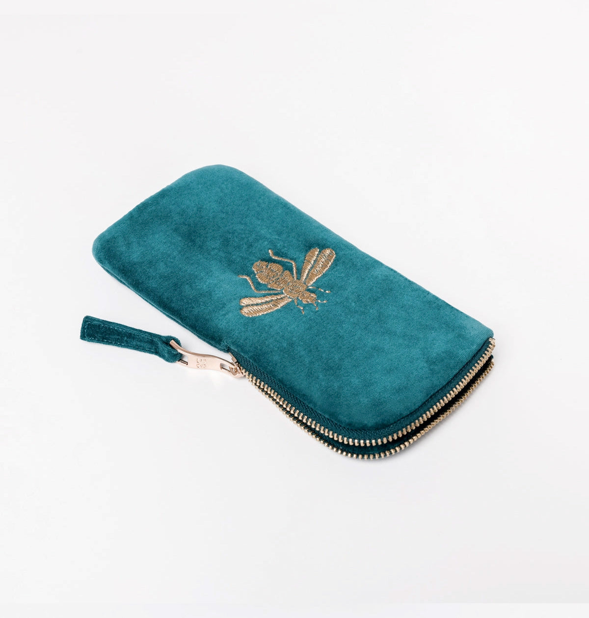 Honey Bee Rich Blue Glasses Case