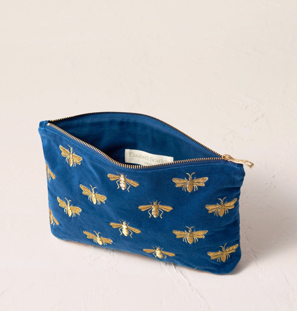 Honey Bee Cobalt Everyday Pouch