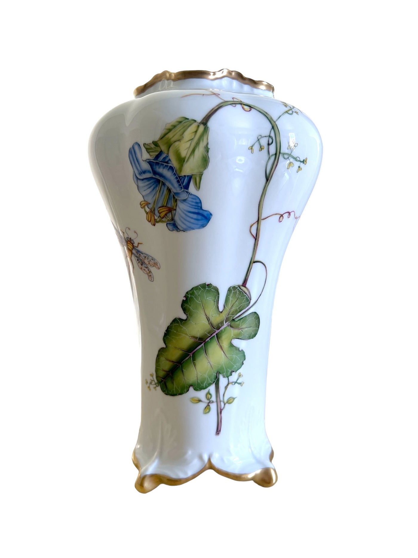 Anna Weatherley Blue Iris Vase