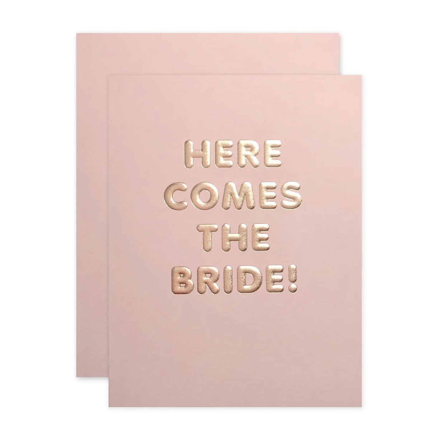 Bride Blank Wedding Card